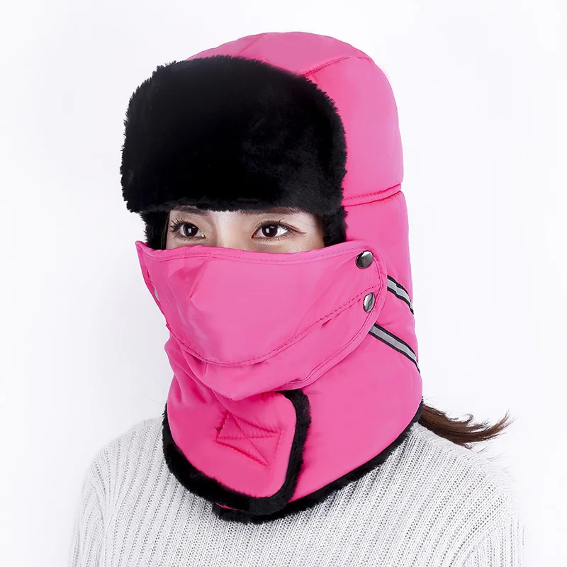 Мужские и женские зимние велосипедные шапки Новая Корейская версия