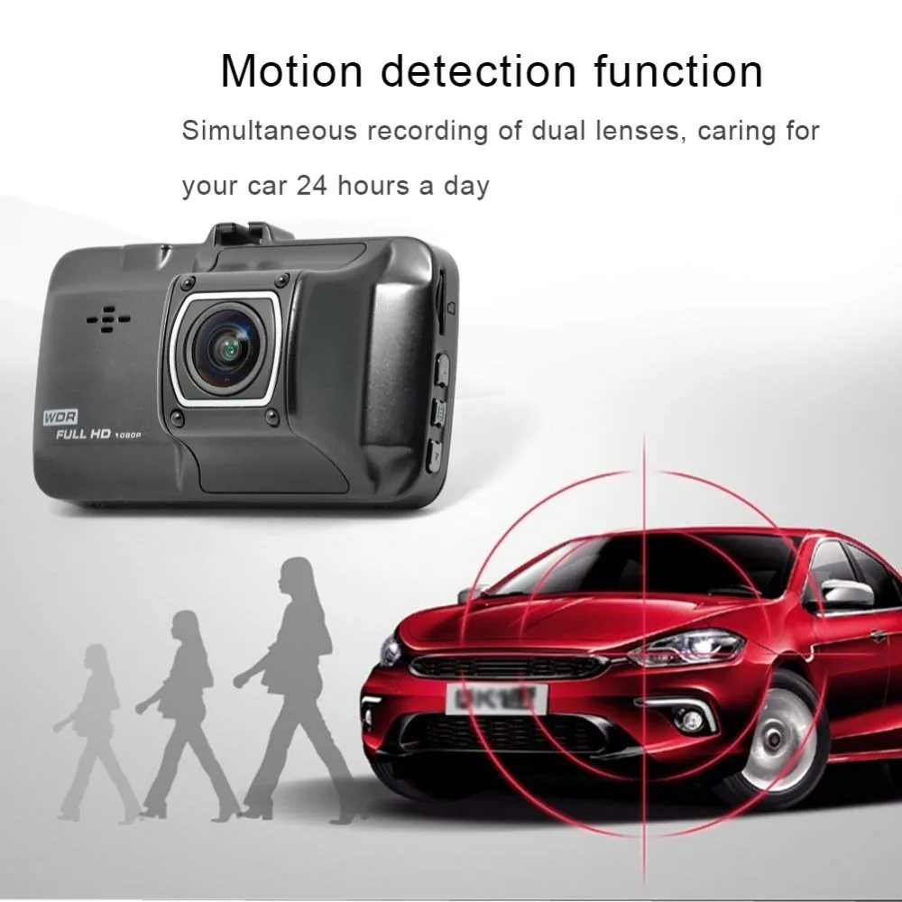 Новые 3 дюймов Dash Cam автомобиля G-Сенсор HD Автомобильный Камера вождения Регистраторы 140 Широкий формат приборной панели автомобиля тире Камера режим парковки автомобиля Dvr