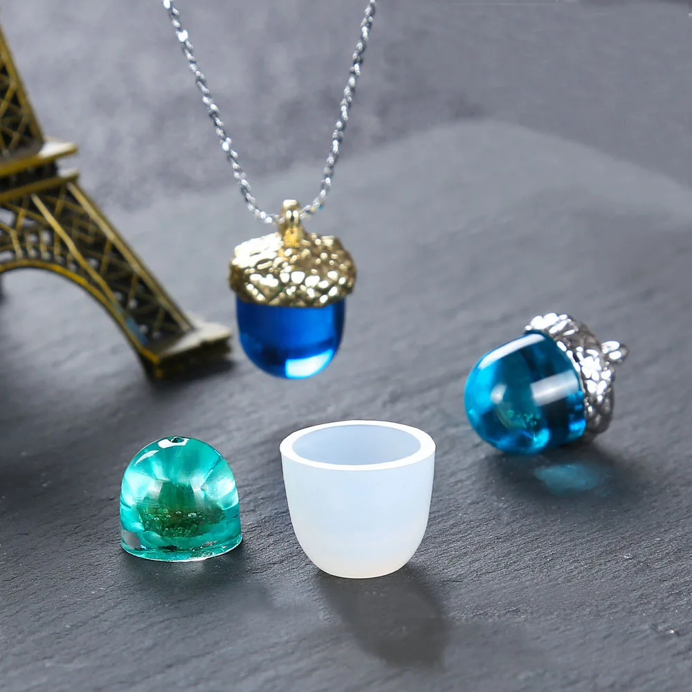 Силиконовая форма сделай сам подвесной держатель для крышки желудь силиконовая