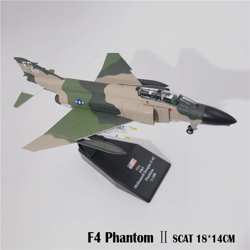 Вьетнамская война Mig Killer US F 4c Phantom Scat Strike Aircraft F4 сплав модель самолета истребителя