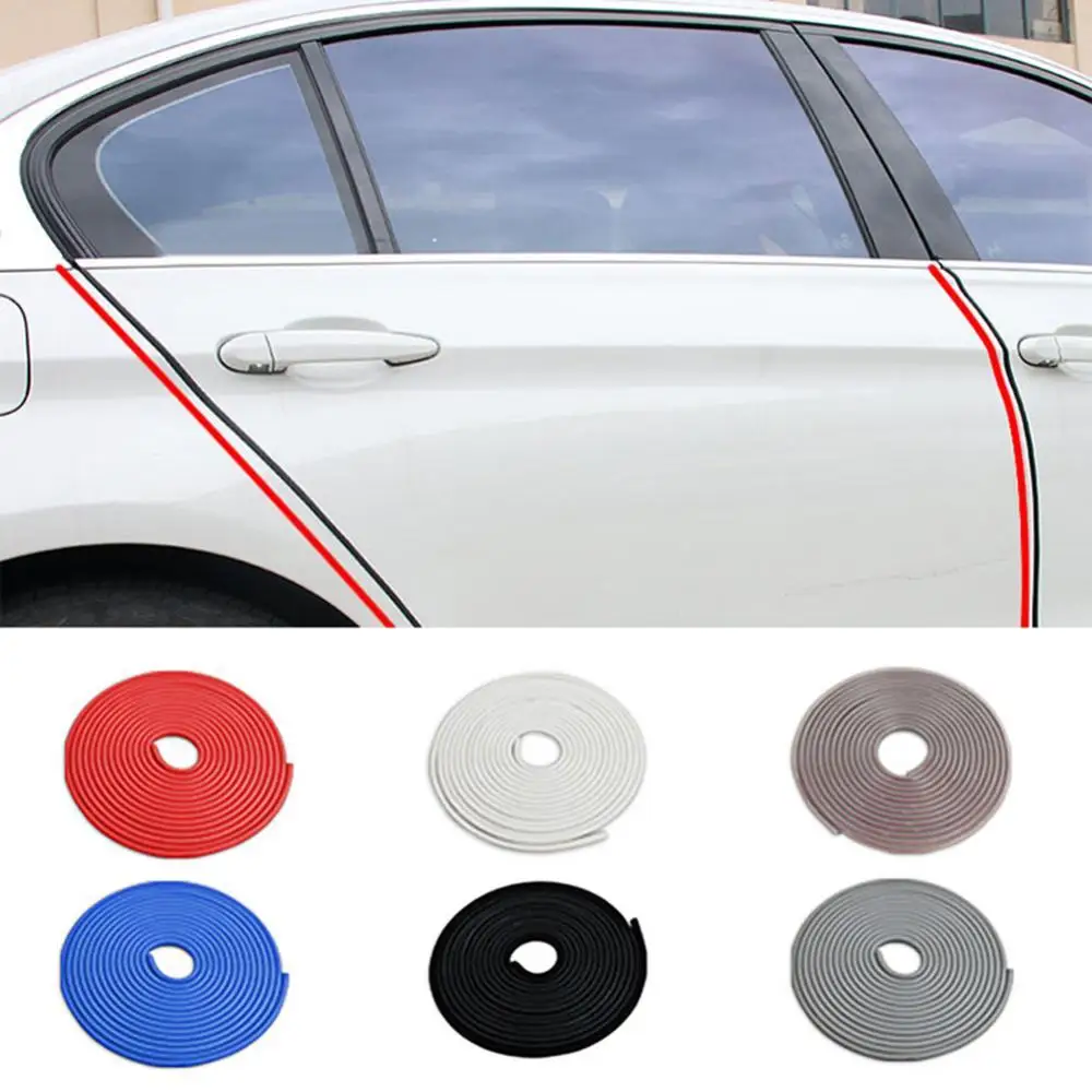 

5M Car Vehicle Door Edge Guard Protector Anti-Collision Trim Molding Strip Styling Mouldings