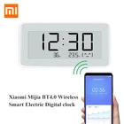 Комнатные цифровые часы Xiaomi Mijia BT4.0, умные беспроводные термометры, гигрометр, электронные чернила, инструмент для измерения температуры, Mi Home