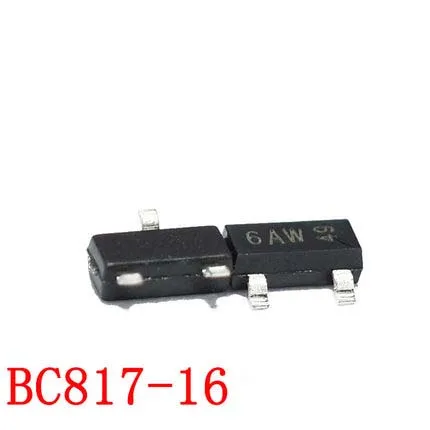 

100pcs/lot BC817-16 SOT23 817-16 SOT SMD 6A new transistor In Stock