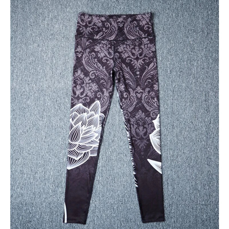 

2021 Women's Sportwear Sport Leggins High Waist Push Up Fitness Legging Pants Yoga Elastic Workout Leggings For Women