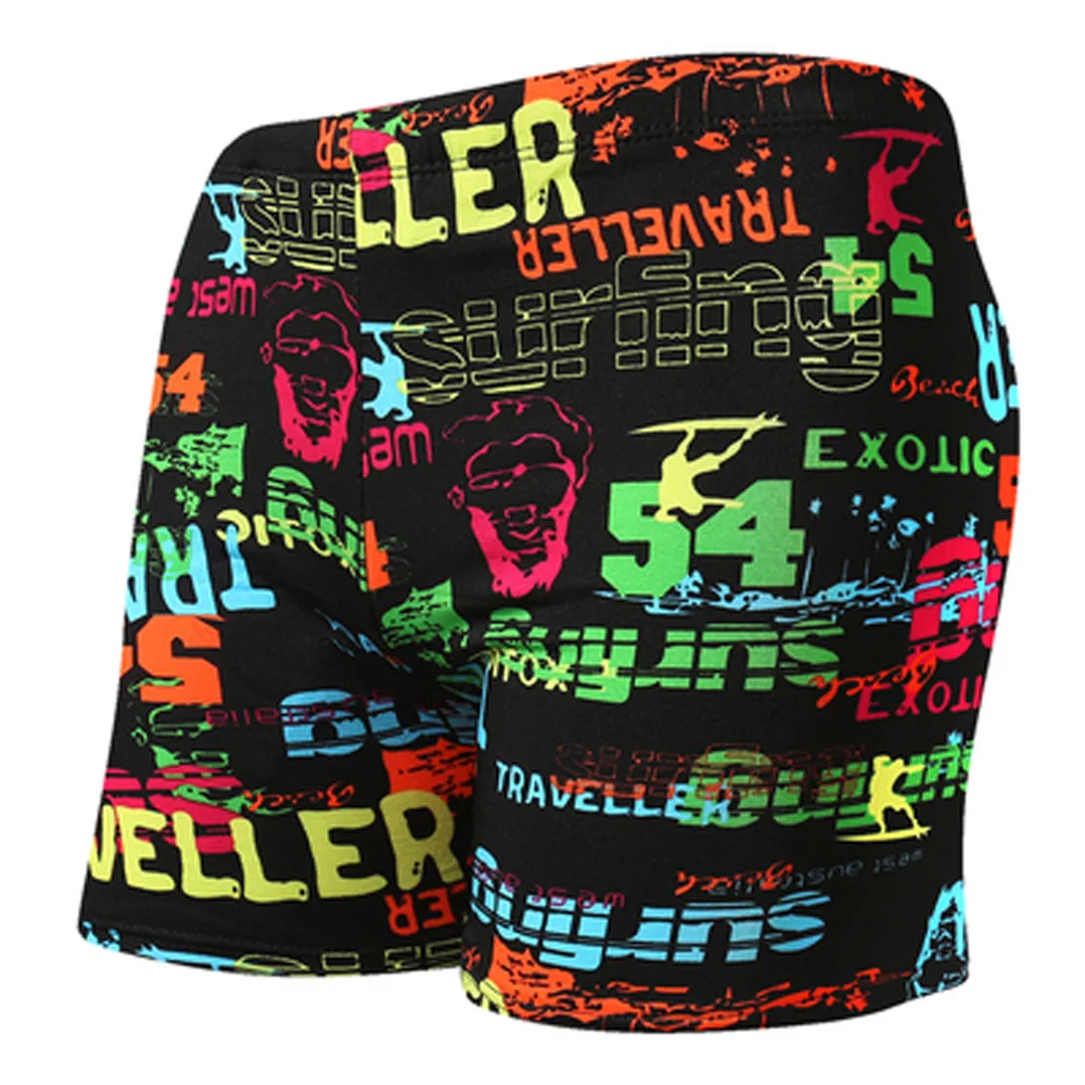 Мужские плавки для плавания с разными принтами одежда спортивные трусы