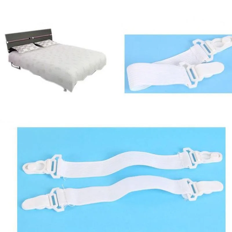 4 шт. нейлоновые застежки для простыней Нескользящие|Простыня| |