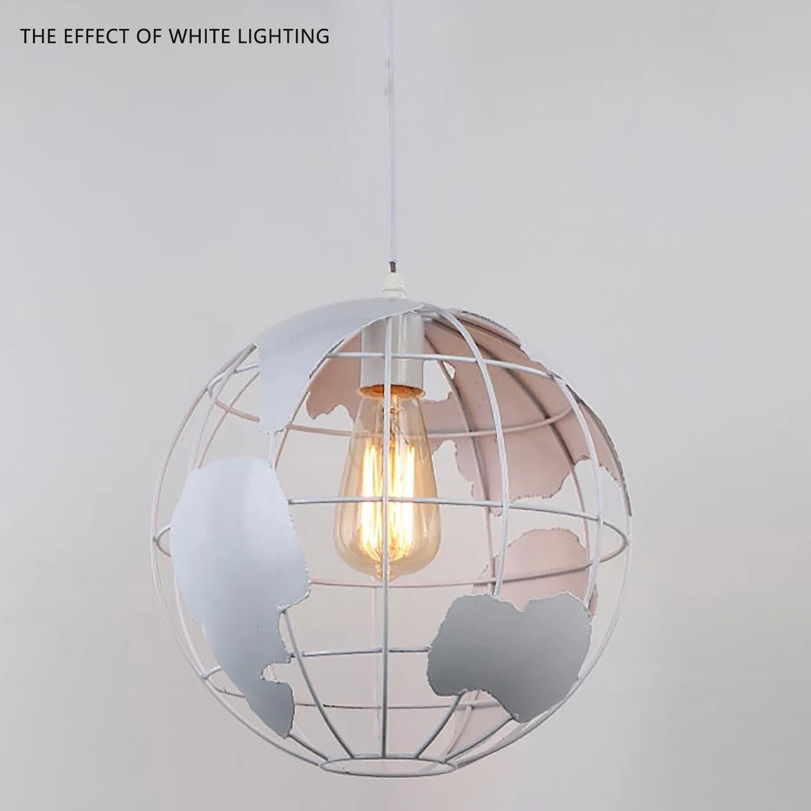 Новинка декоративная люстра с одной головкой металлический подвесной