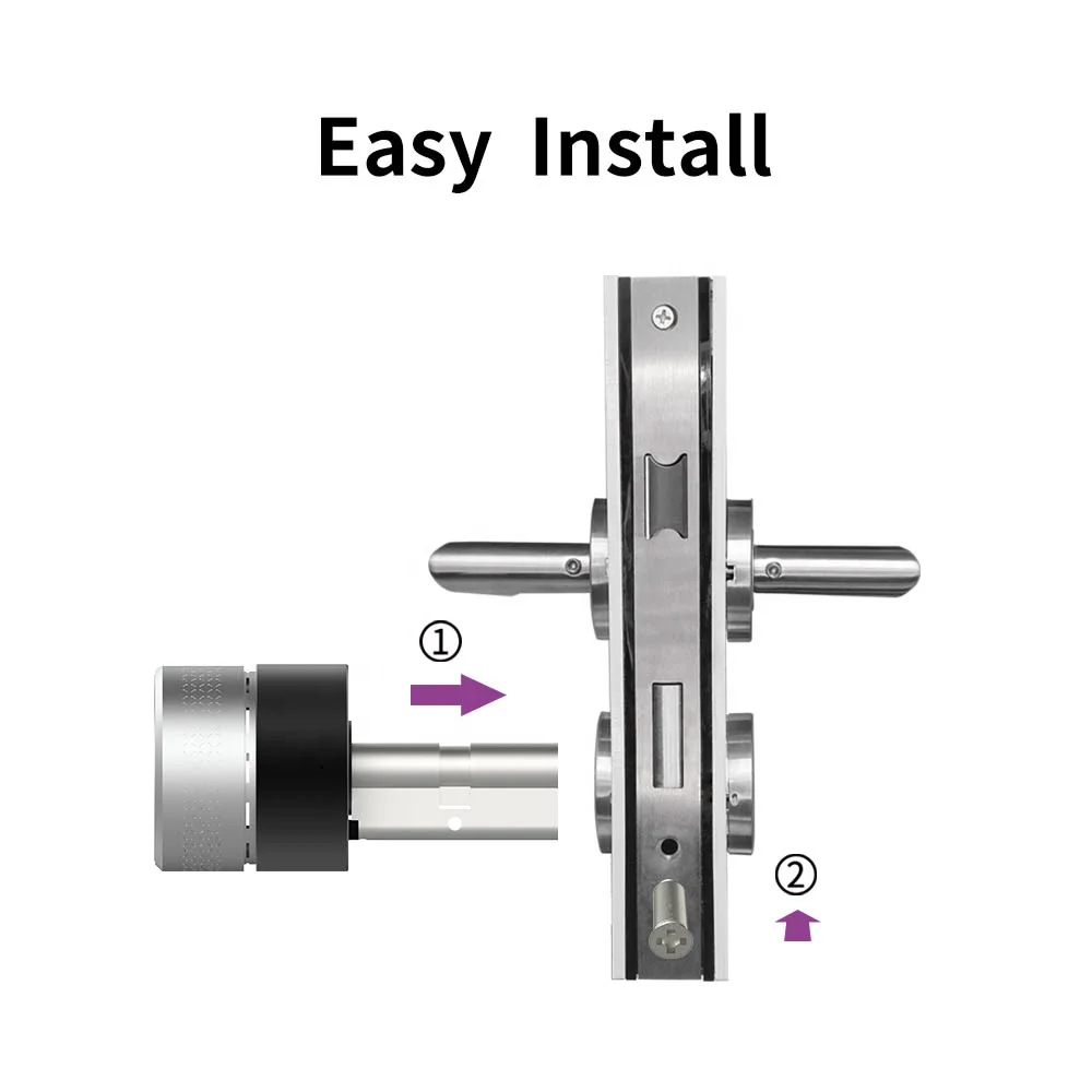 

M500 Safe Key Door Lock WiFi Password Fingerprint European Smart Lock