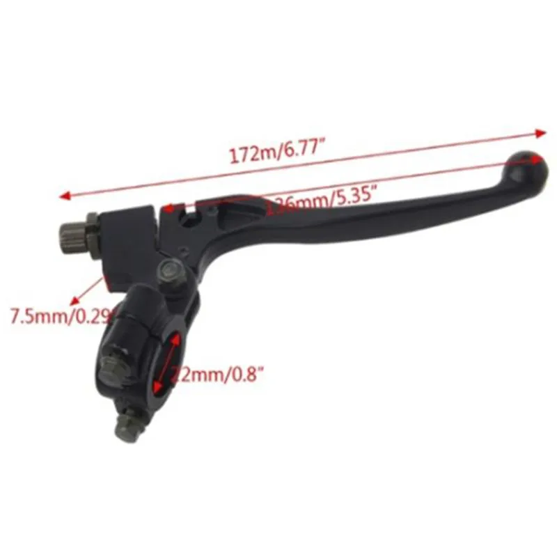 

22mm 7/8 Inch Handlebar Clutch Lever For Pit Dirt Bike Motorcycle ATV Aluminum