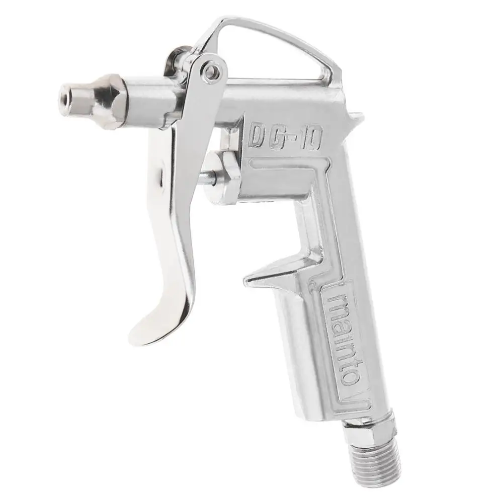 

5pcs/set TL-DG-10-02 Mini Pneumatic Blowing Dust Gun Tool with 7.5mm Air Inlet Port and 3pcs Nozzle for Leather Oiling etc