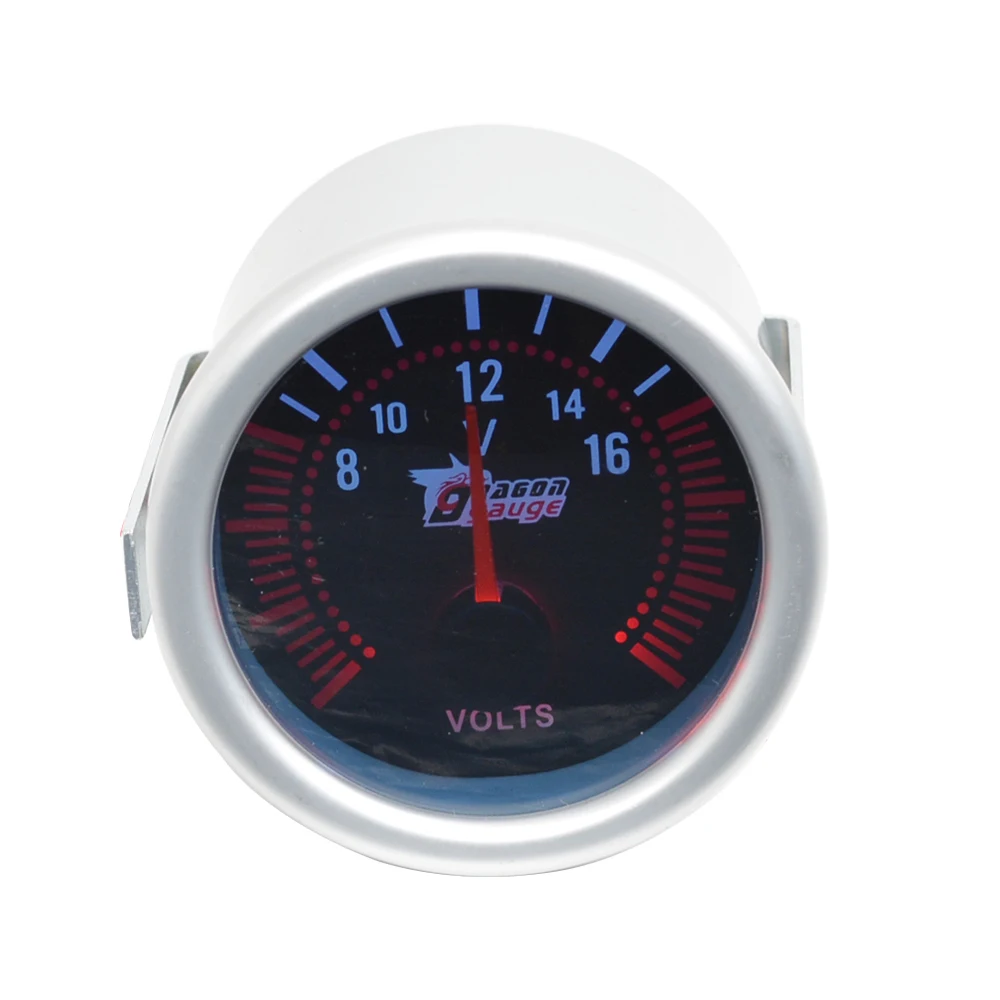 Указатель автомобильный Dragon Car измеритель напряжения для мотоцикла с белой