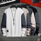Мужская толстовка с капюшоном, черный или белый пуловер в стиле хип-хоп, Повседневная модная уличная одежда большого размера 4XL, 3XL, осень-весна 2022