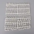 Персонажей для Войлок письмо доска, используемые в качестве фото заколки для волос со сменными буквами доска