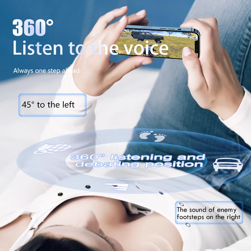 

Wireless Headphones No Delay Gaming Bluetooth-compatible Earphones Noise Canceling Sport Waterproof Headset Sound Gamer Earbuds