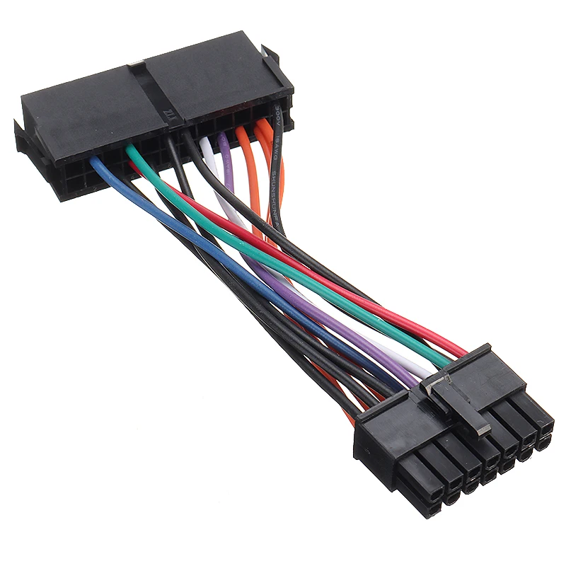Кабель питания 18AWG 24-контактный ATX на 14-контактный прочный для материнской платы