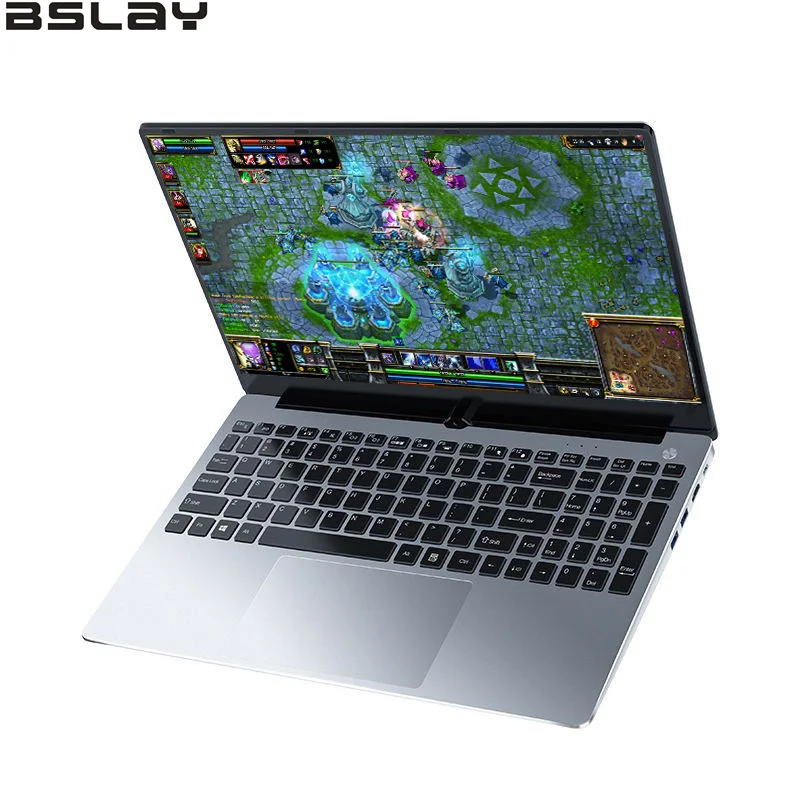 Игровой ПК с клавиатурой BSLAY IPS экран 15 6 дюйма оперативная память 8 ГБ/12 Гб 256 SSD Intel