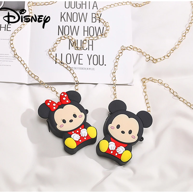 Модный новый женский кошелек для монет на плечо мультяшный силиконовый