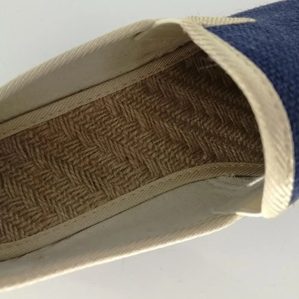 Men Women Linen Loafers Handmade Espadrilles Kungfu Tai Chi Slip On Flats Comfortable Breathable Flax Hemp Casual Shoes Footware