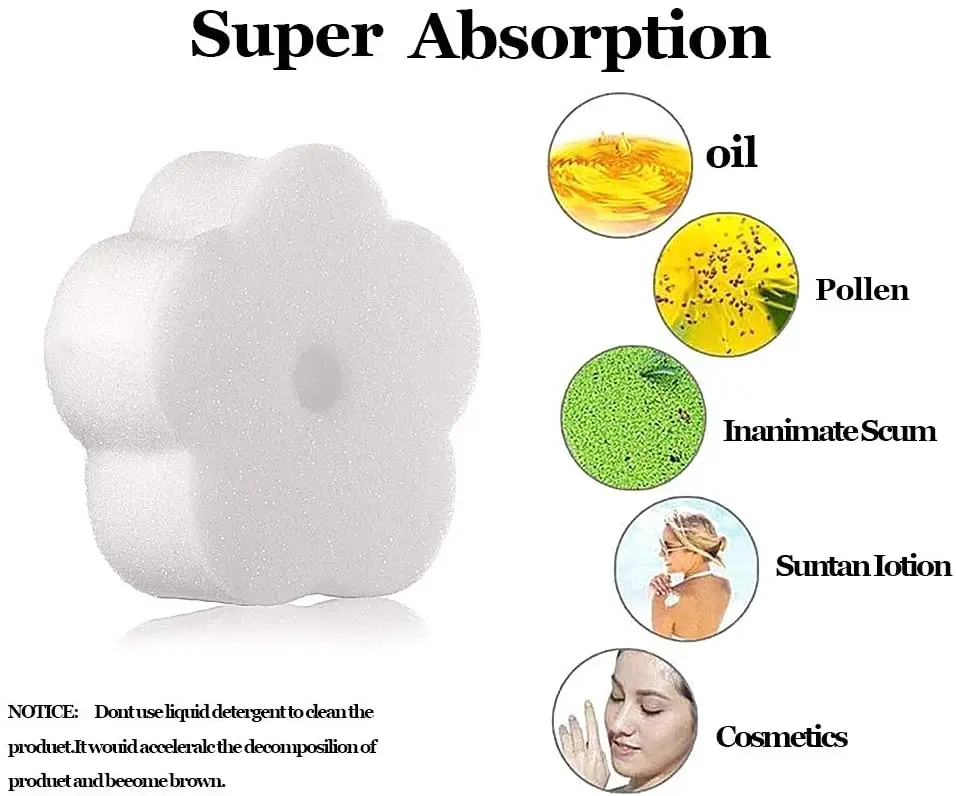 

16pcs Swimming Pool Sponge Filter Oil Absorbing Hot Tub Pool Spa Water Filter Foam Shape