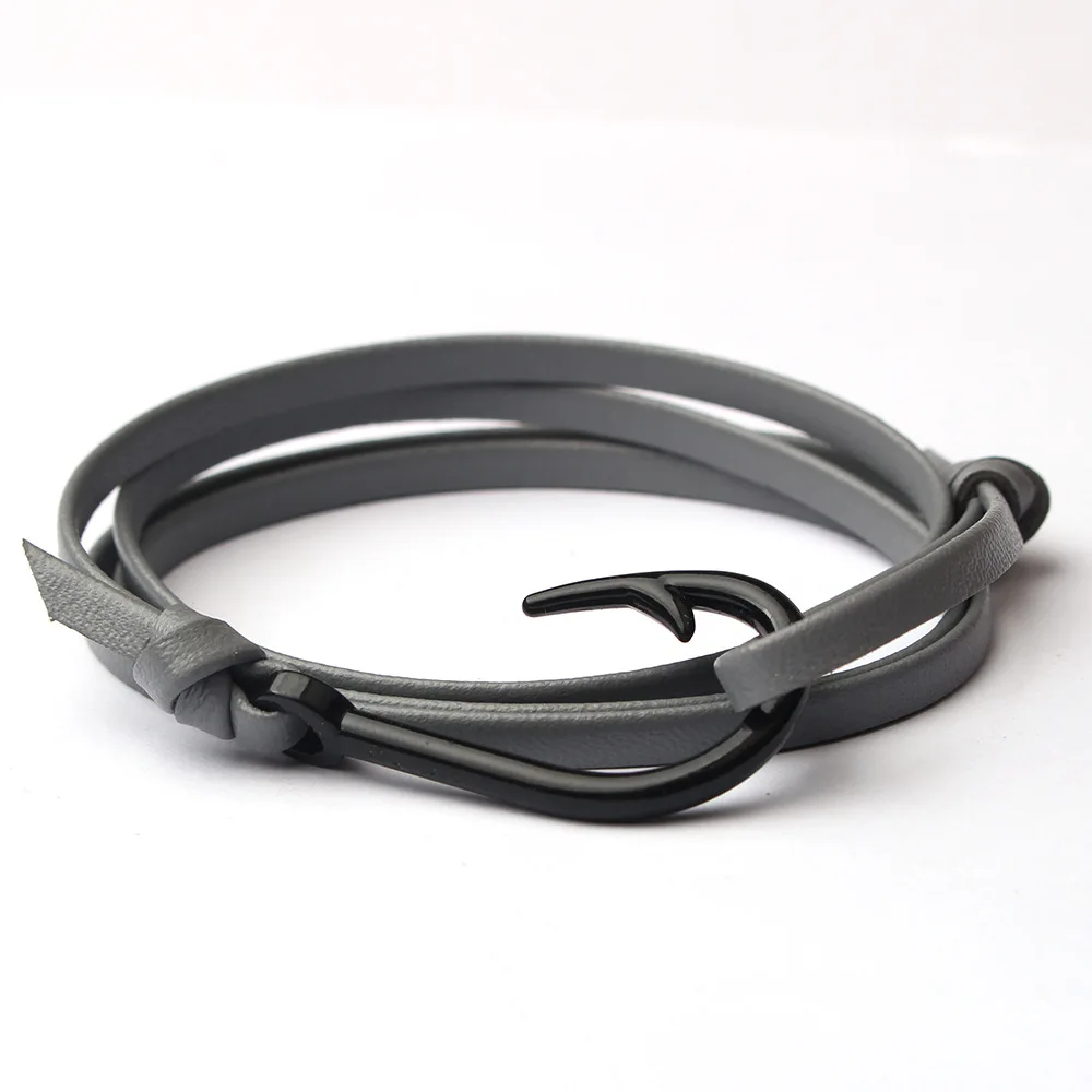 Новый стиль Европейский и американский сплав стальной Плетеный кожаный шнур