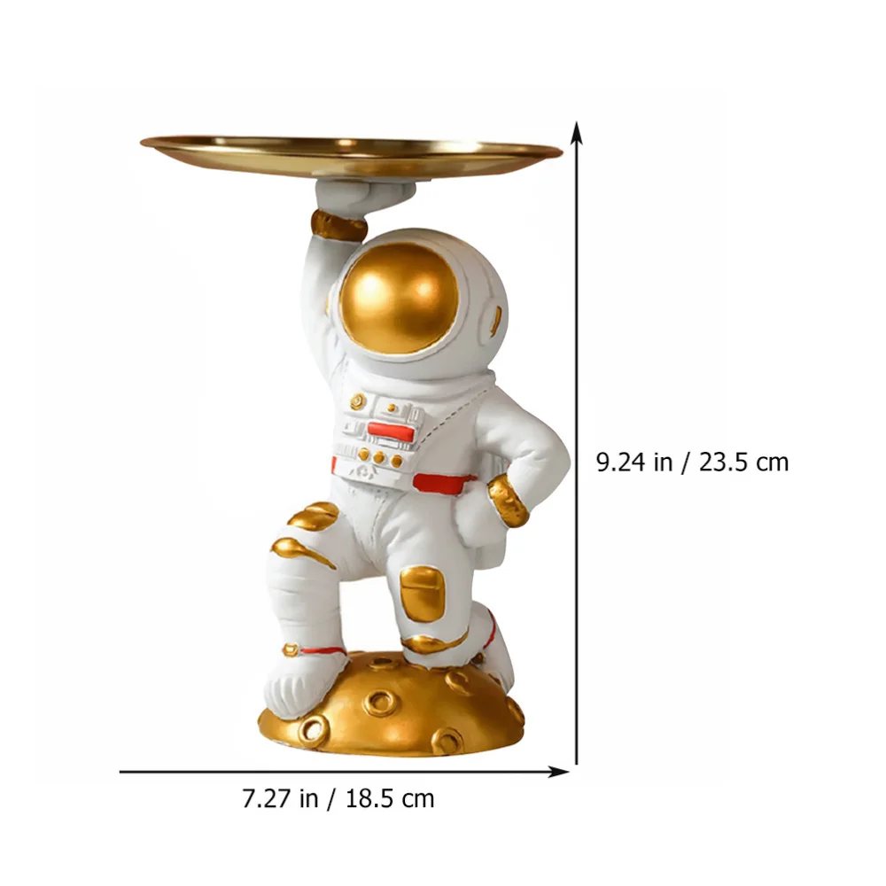 

1pc Creative Astronaut Shaped Ornament Home Desktop Adornment (Assorted Color)