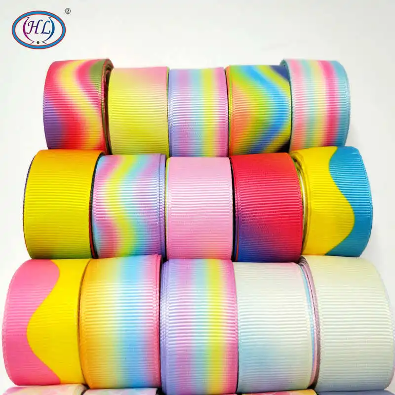 HL 5 ярдов 25 мм новые рождественские ленты Grosgrain вечерние украшения Швейное
