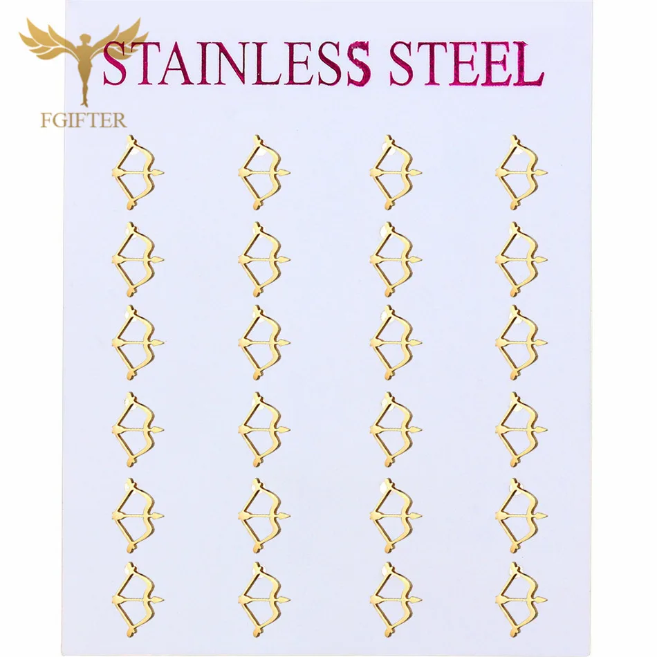 Золотые серьги в форме Купидона для влюбленных женщин девочек детей леди милые