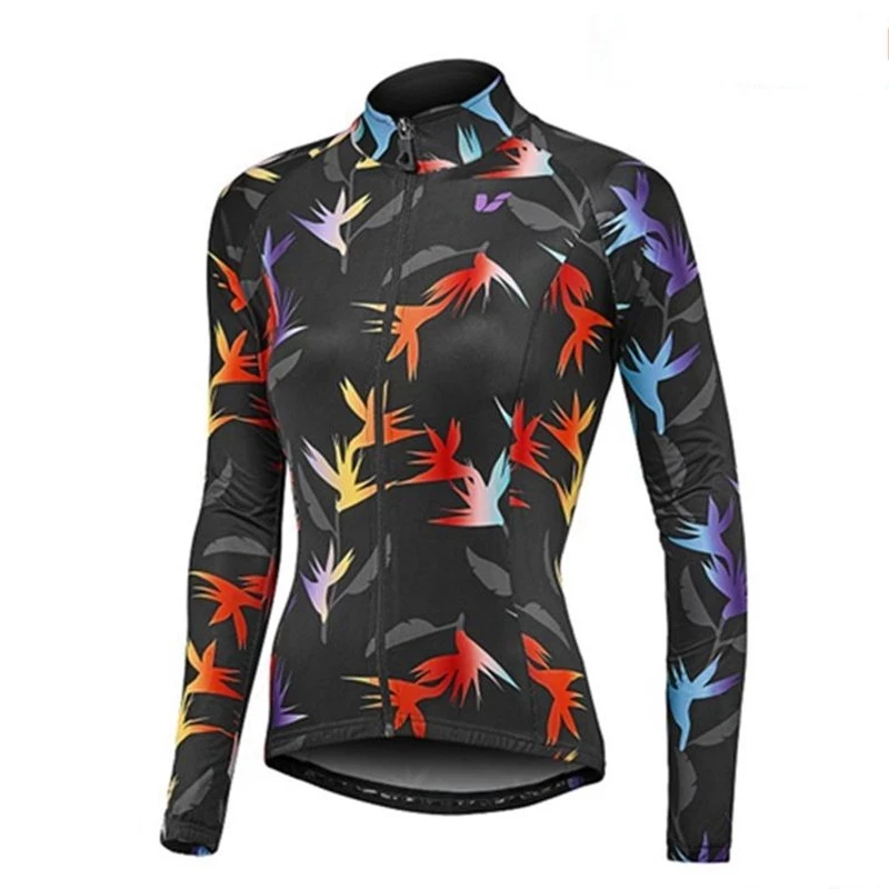 

LIV Women Bicycle Jersey 2022 Spring Shirts Long Sleeve MTB Mountain Bike Bicycle Wear Clothing camisa ciclismo feminina