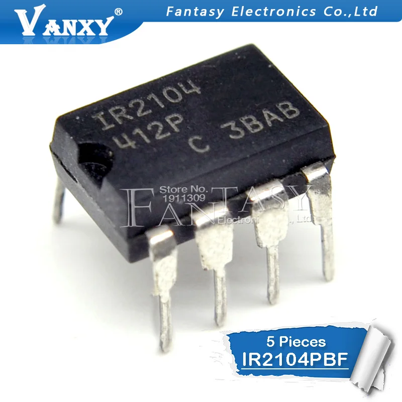 5 шт. IR2104PBF DIP8 IR2104 DIP-8 новый и оригинальный IC | Электронные компоненты