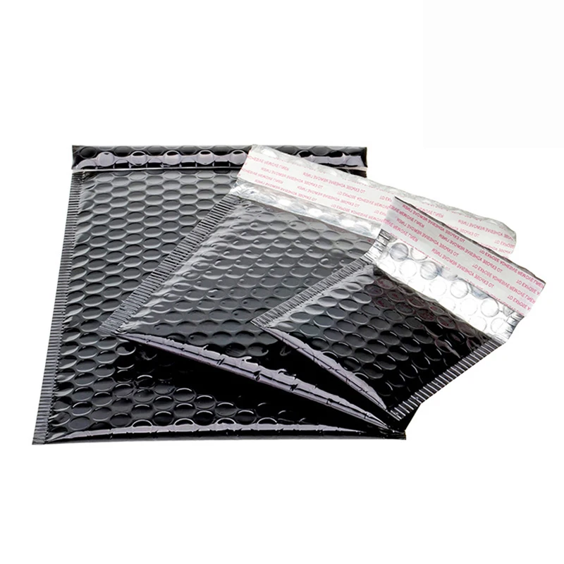 Яркая матовая черная пузырчатая буферная Антистатическая алюминиевая пленка