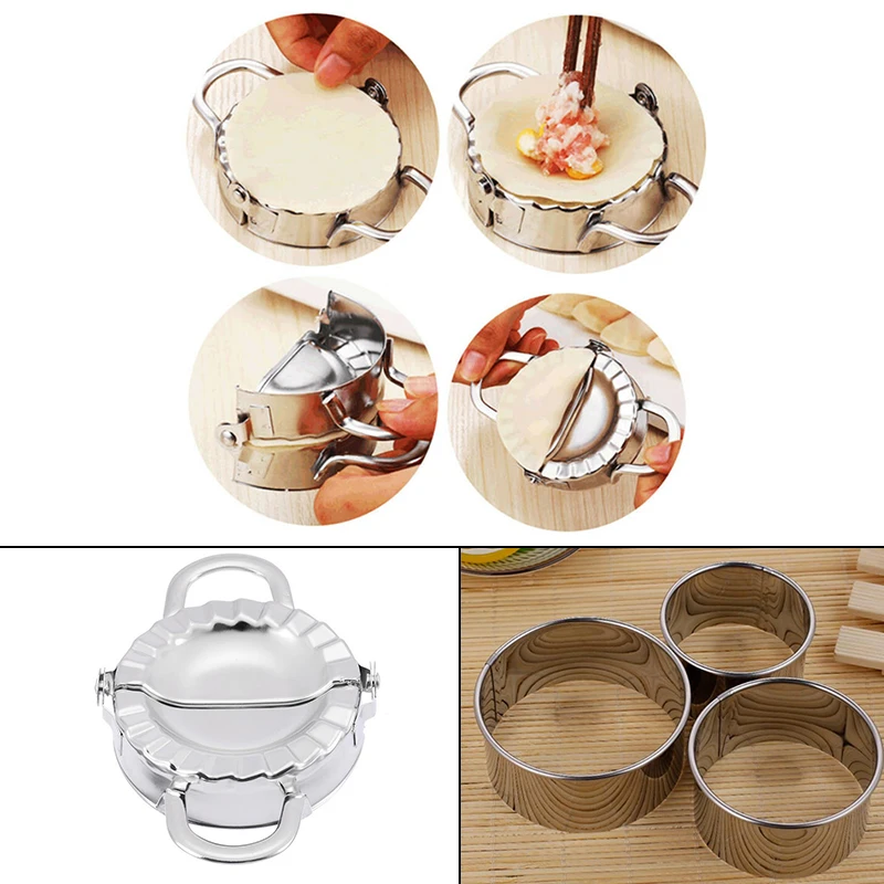 4 шт. Клецки прессформы из нержавеющей стали пресссер кухонные устройства