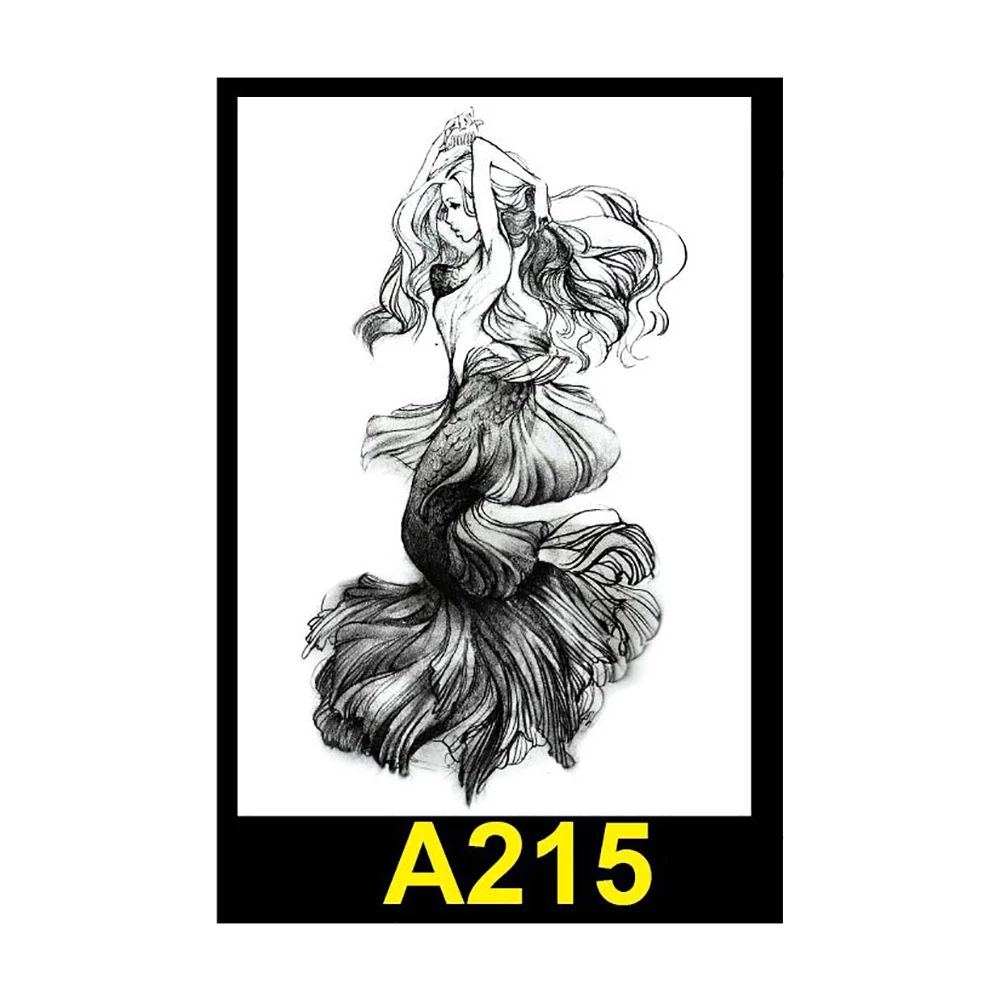 Временная татуировка цветные рукава для татуировок животных водостойкая