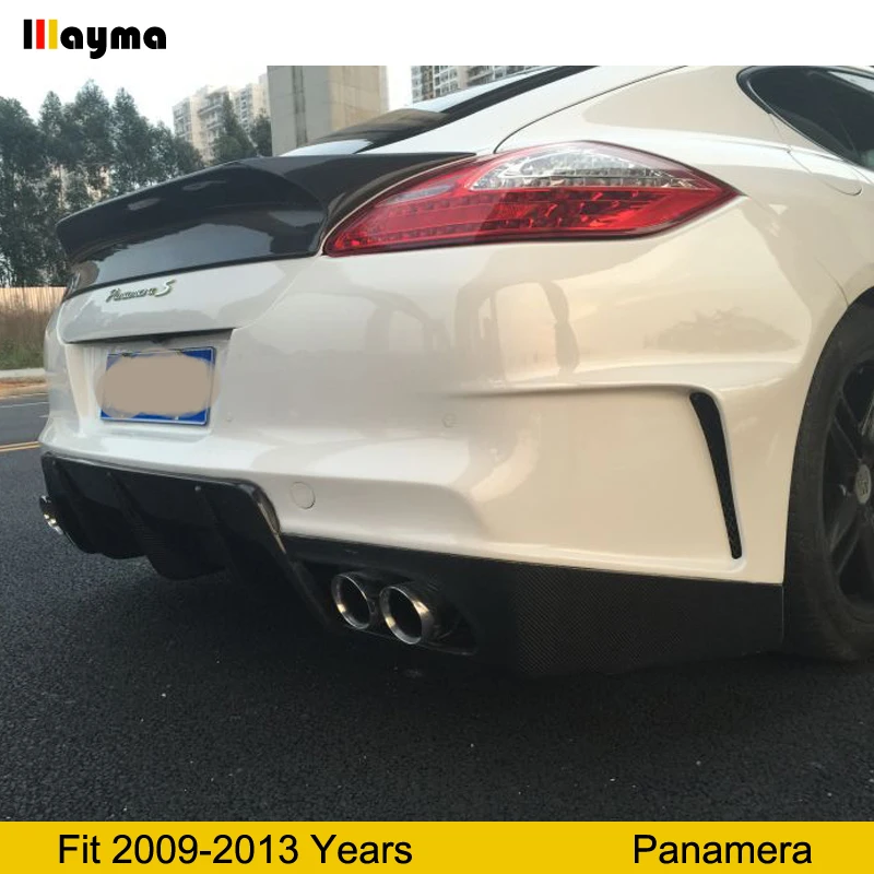 Задний спойлер Vorsteinernr для автомобиля из углеродного волокна Porsche Panamera 4 S 3.6L 2009 2013