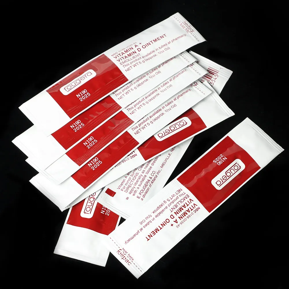 100 шт./лот Перманентный макияж товары для татуировок Fougera Витаминная мазь против