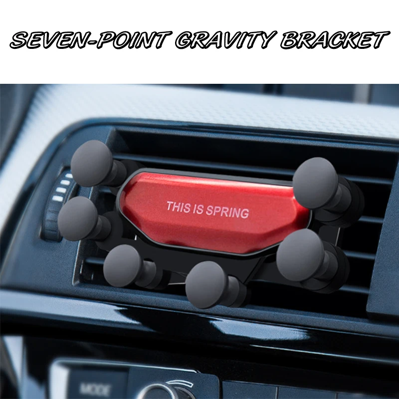 Для Mitsubishi Lancer AXS Hyundai Solaris Renault Megane Clio Ford Focus 2 3 гравитационный автомобильный держатель с креплением на вентиляционное отверстие