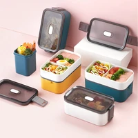 1600ml portable lunch box microwae heating container plastic bento box and dishwasher safe leakproof bento box food storage