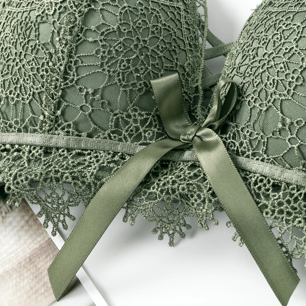 Сексуальный ультра тонкий кружевной бюстгальтер женский нижнее белье плюс