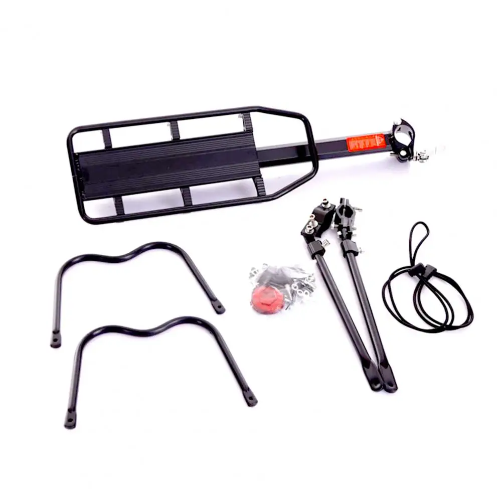 50%HOT1 set of bicycle luggage rack cargo rear shelf bracket solid and easy to install lightweight | Спорт и развлечения