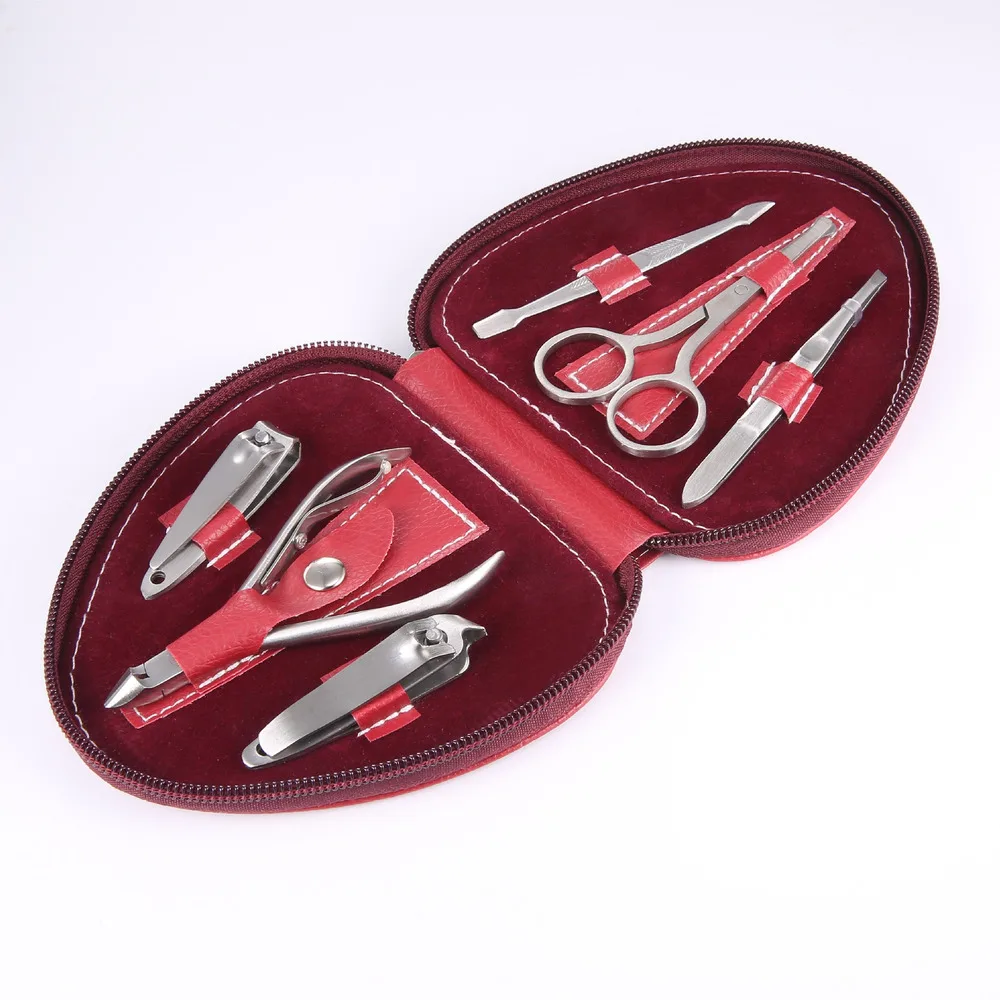 

Оптовая продажа, набор профессиональных машинок для стрижки ногтей, пинцет, инструменты, семейный набор для ухода за ногами и руками