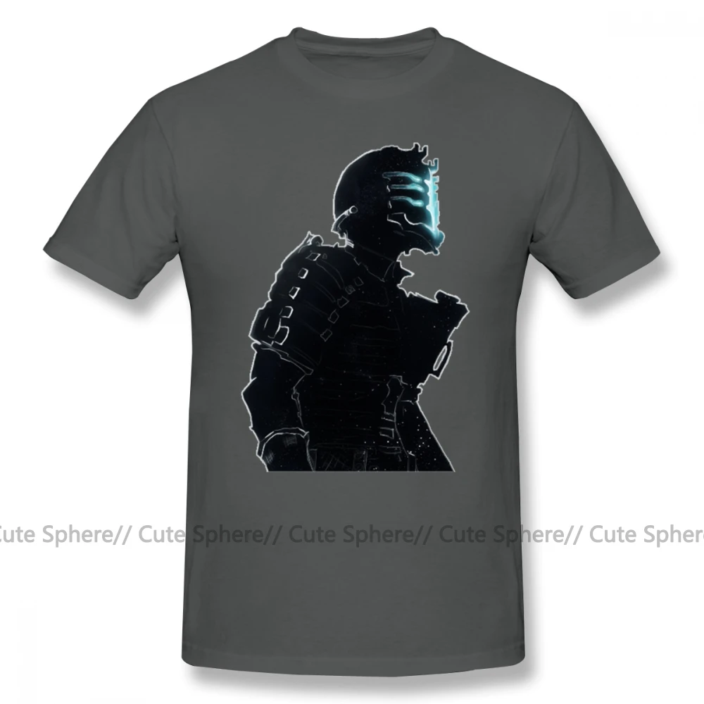 Мертвого пространства футболка с принтом из Dead Space хлопковые футболки коротким