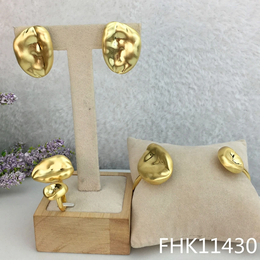 

Классические Ювелирные наборы Yuminglai, российские Ювелирные наборы с браслетом для женщин FHK11430