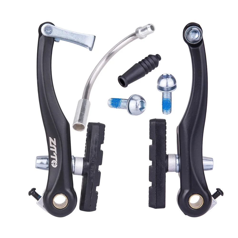 

Mountain Bike V Brake Kit BMX Cruiser Linear Pull Hydraulic Brake Caliper for Most Bicycles MTB Replacement Parts