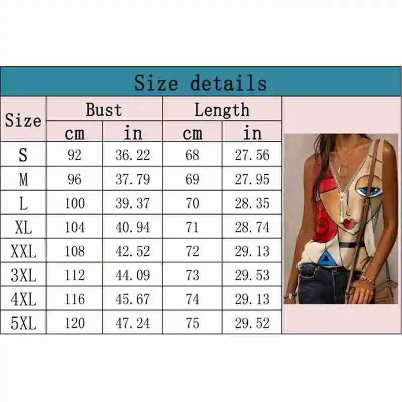 

Women Harajuku Oversized T Shirt Sleeveless Crop Top Elegant Size Casual Vest Plus Summer Tops Camisole Graphic Pullov H4J8
