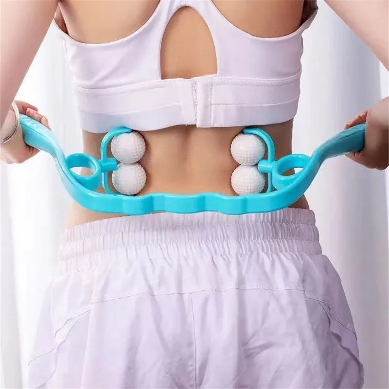

Slimming 4 Balls Body Massager for Neck Massager Cellulite Massager Back Massager Cervical Massager for Body Leg Massage Roller