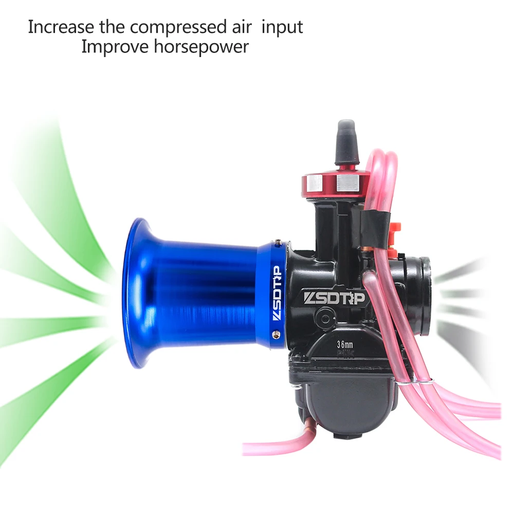 ZSDTRP модифицированный карбюратор для мотоцикла 50 мм воздушный фильтр чашка сбора