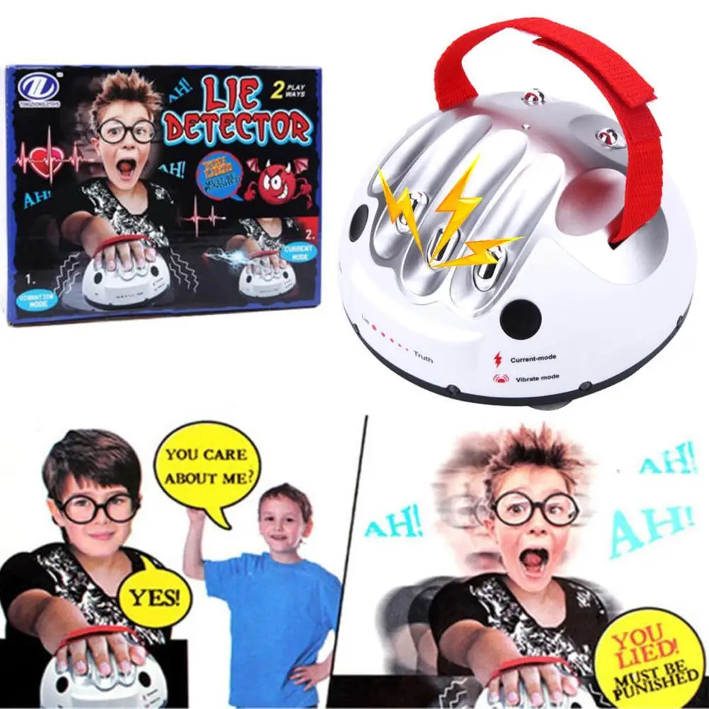 Полиграф Забавный регулируемый взрослый Тест Электрический шок - Цена: 1 934,84 руб.