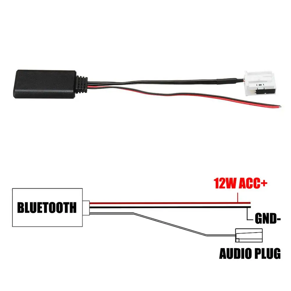 Адаптер с Bluetooth модулем 12 В для BMW E60 04 10 E63 E64 автомобильные аксессуары|Кабели