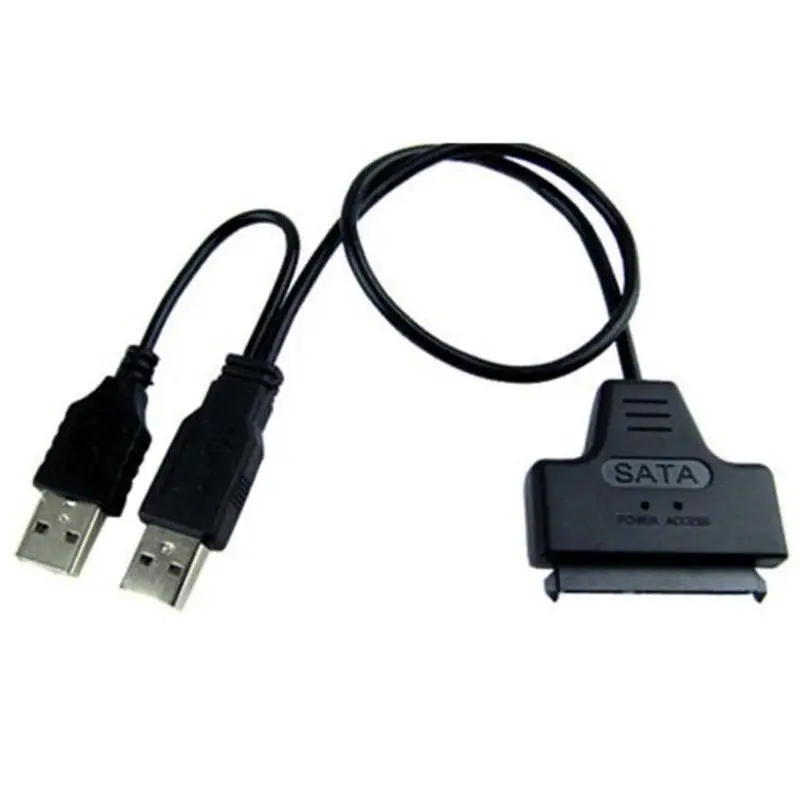 Cable HDD de 7 + 15 pines SATA, USB 2,0 a 2,5...