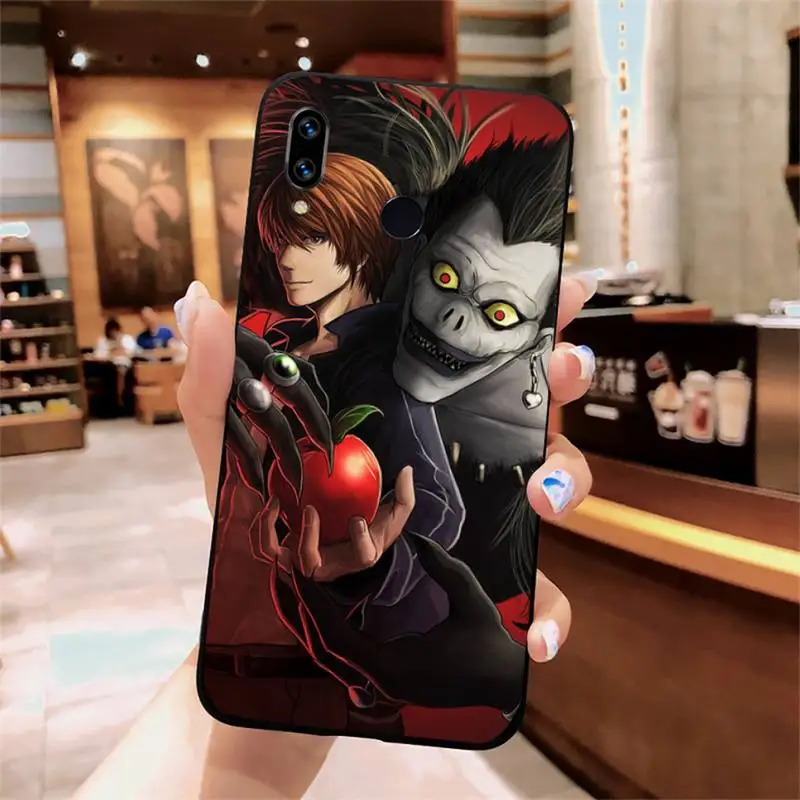 

death note Anime high quality Phone Case For Xiaomi Redmi note 7 8 9 t k30 max3 9 s 10 pro lite