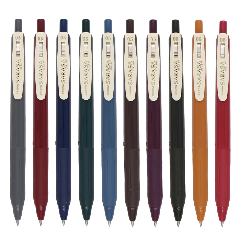 Лидер продаж ретро дизайн Зебра винтажная гелевая ручка JJ15 гладкая SARASA 0 5 мм